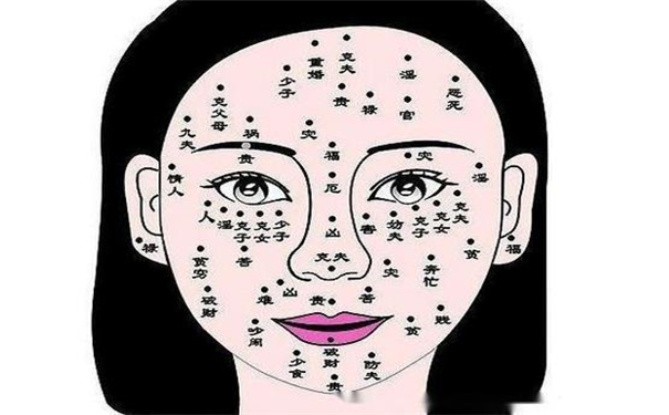 滥情女人痣相分析