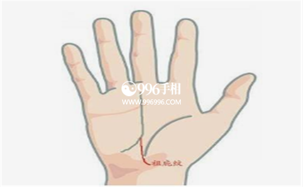女人川字纹手相