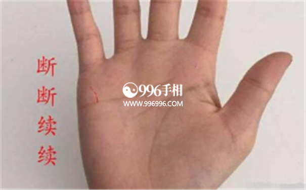 手相财运线
