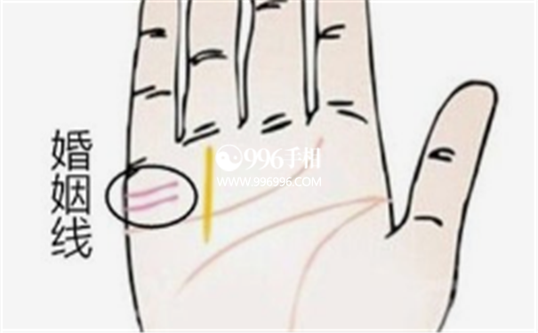 婚姻线分叉