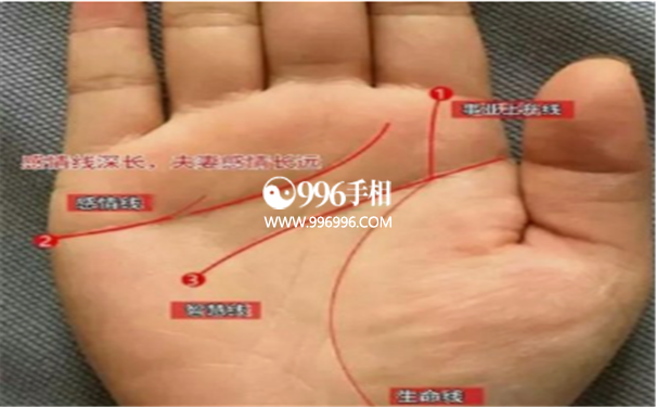 手相婚姻圆满