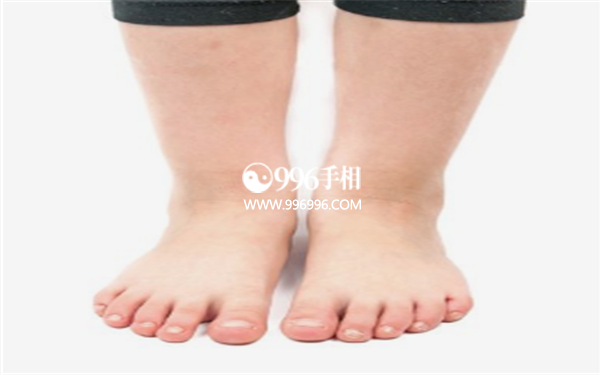脚相看富贵运势