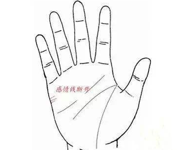 手相感情线