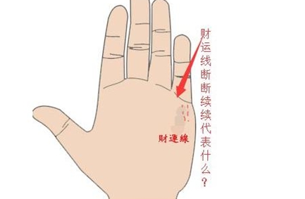 财运线图解女