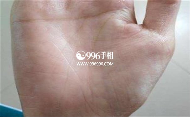 一生孤独的手相
