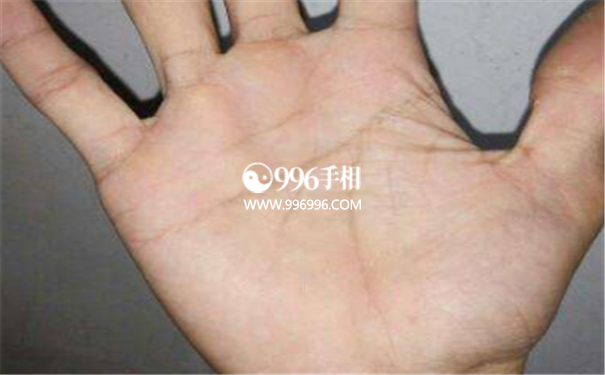 手掌纹断裂