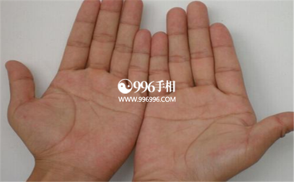 双手断掌纹
