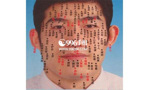 脚后跟痣相