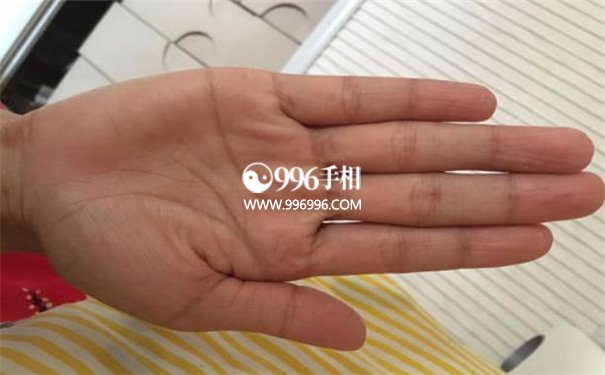 智慧线中间分叉向下