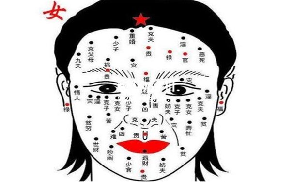 女人10处有痣是富贵痣