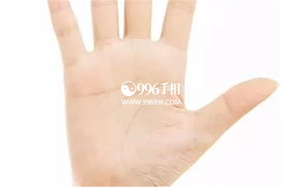右手两条生命线