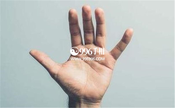 手相手指粗