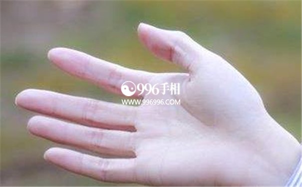 婚姻线分叉手相