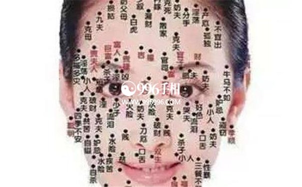 女人发际线痣相