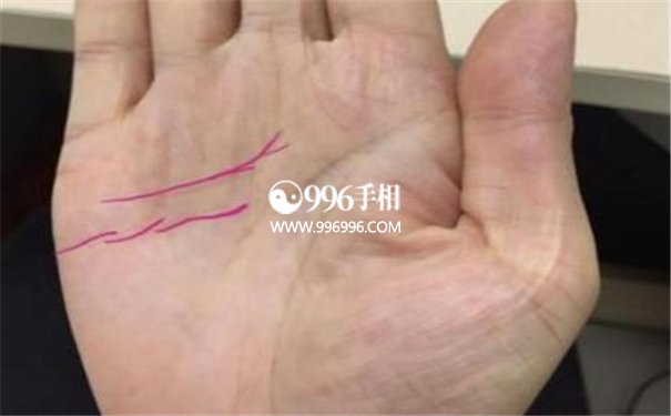 手相鸳鸯纹