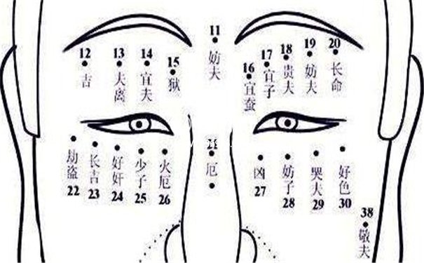 仙人痣相